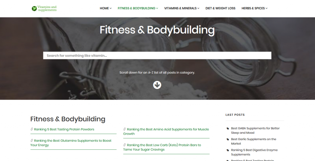 vitamins-supplements.org category page